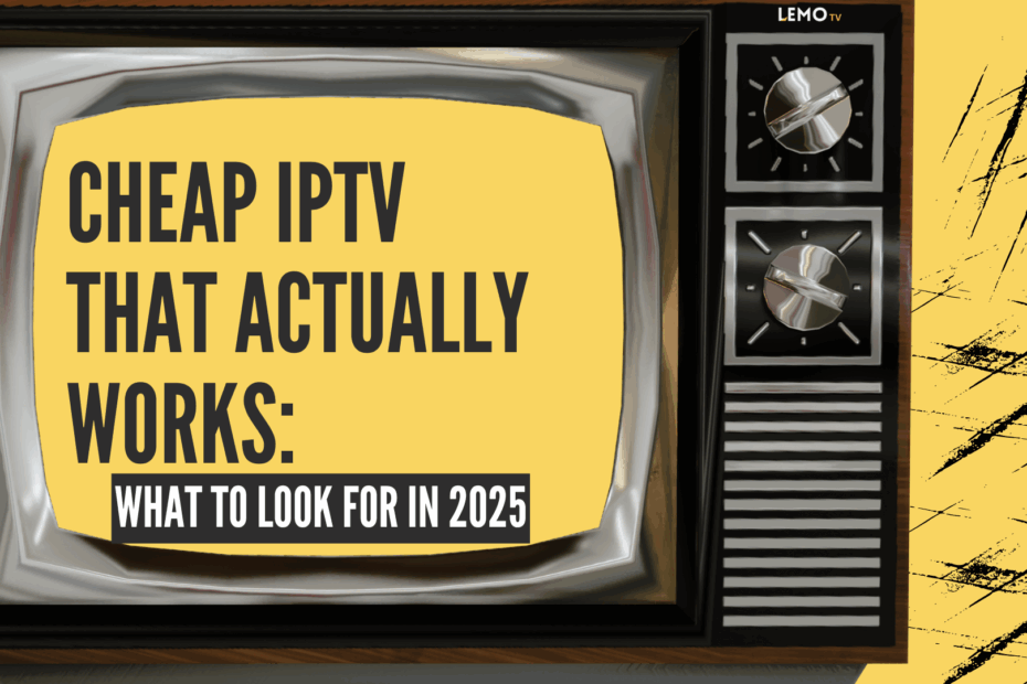TV WITH TEXT: IPTV THAT ACTUALLY WORKS